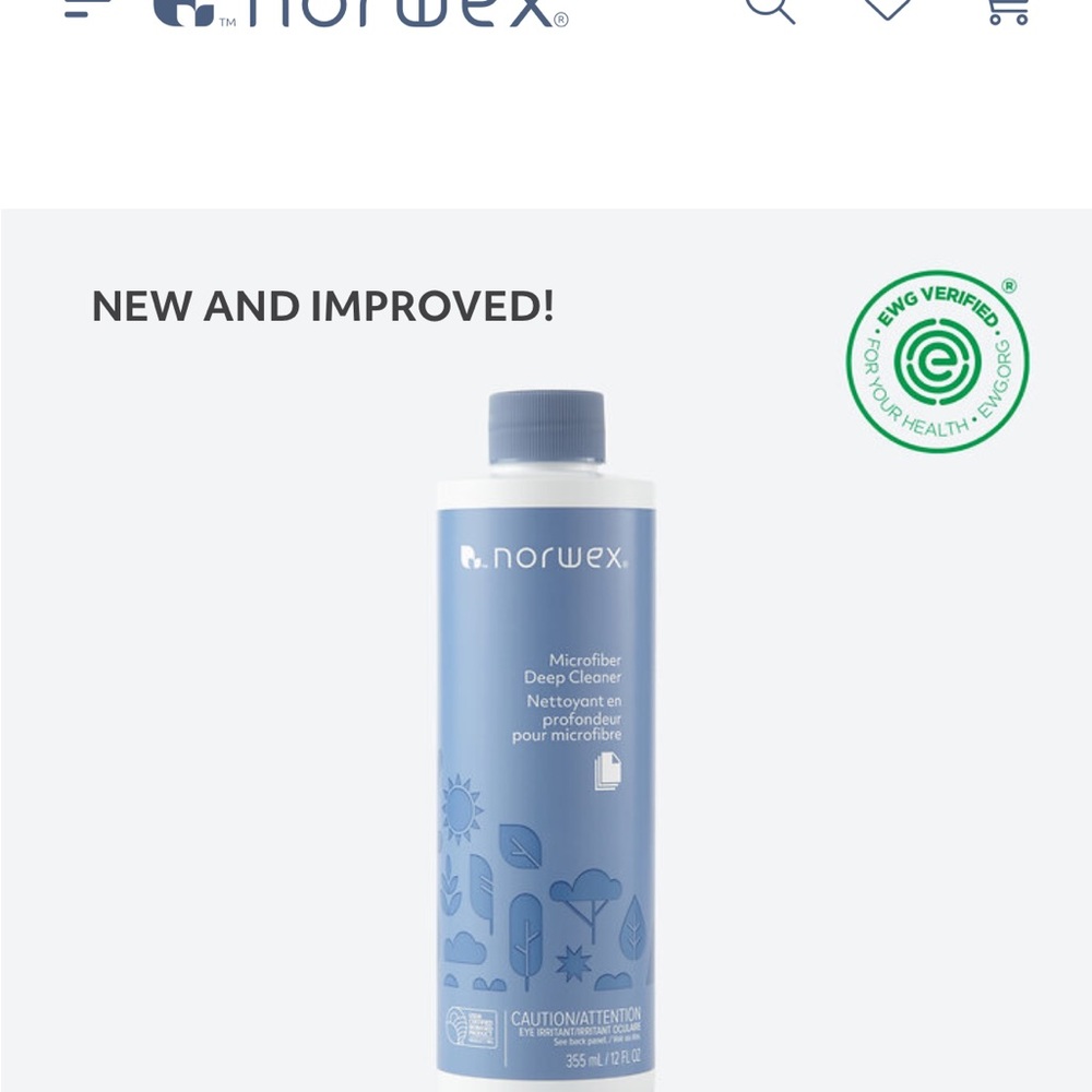 Norwex Microfiber Deep Cleaner 
New Prices FIRM, see below. New product.